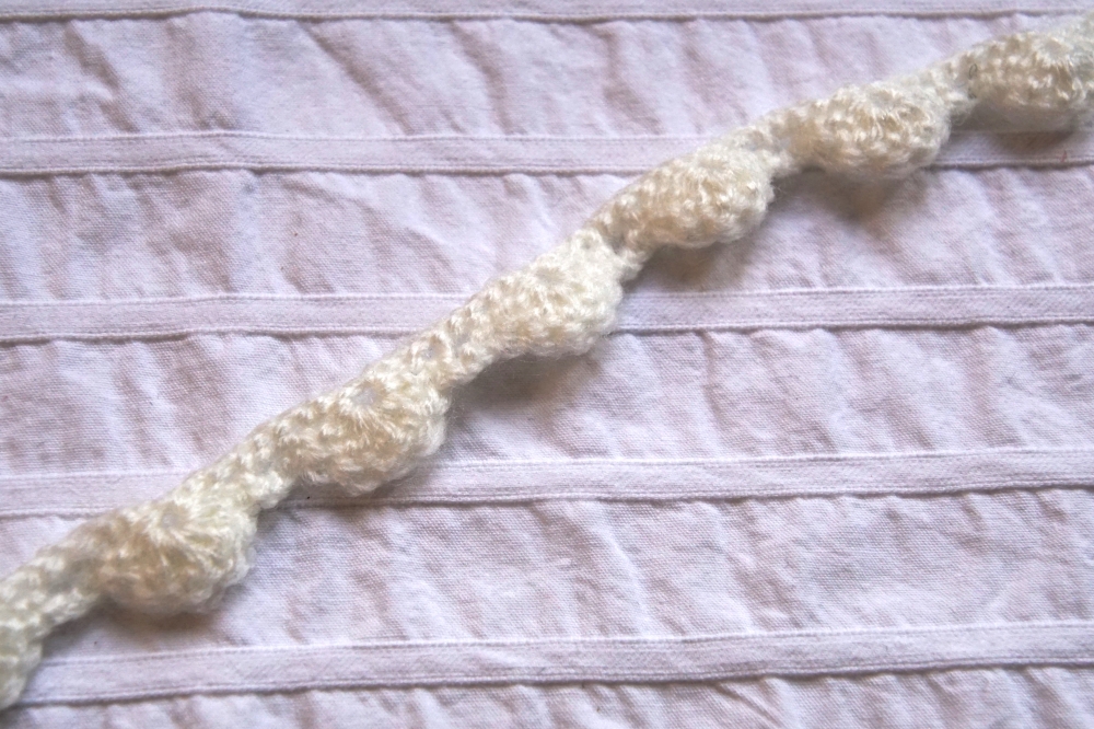 Lace edge crochet detail small