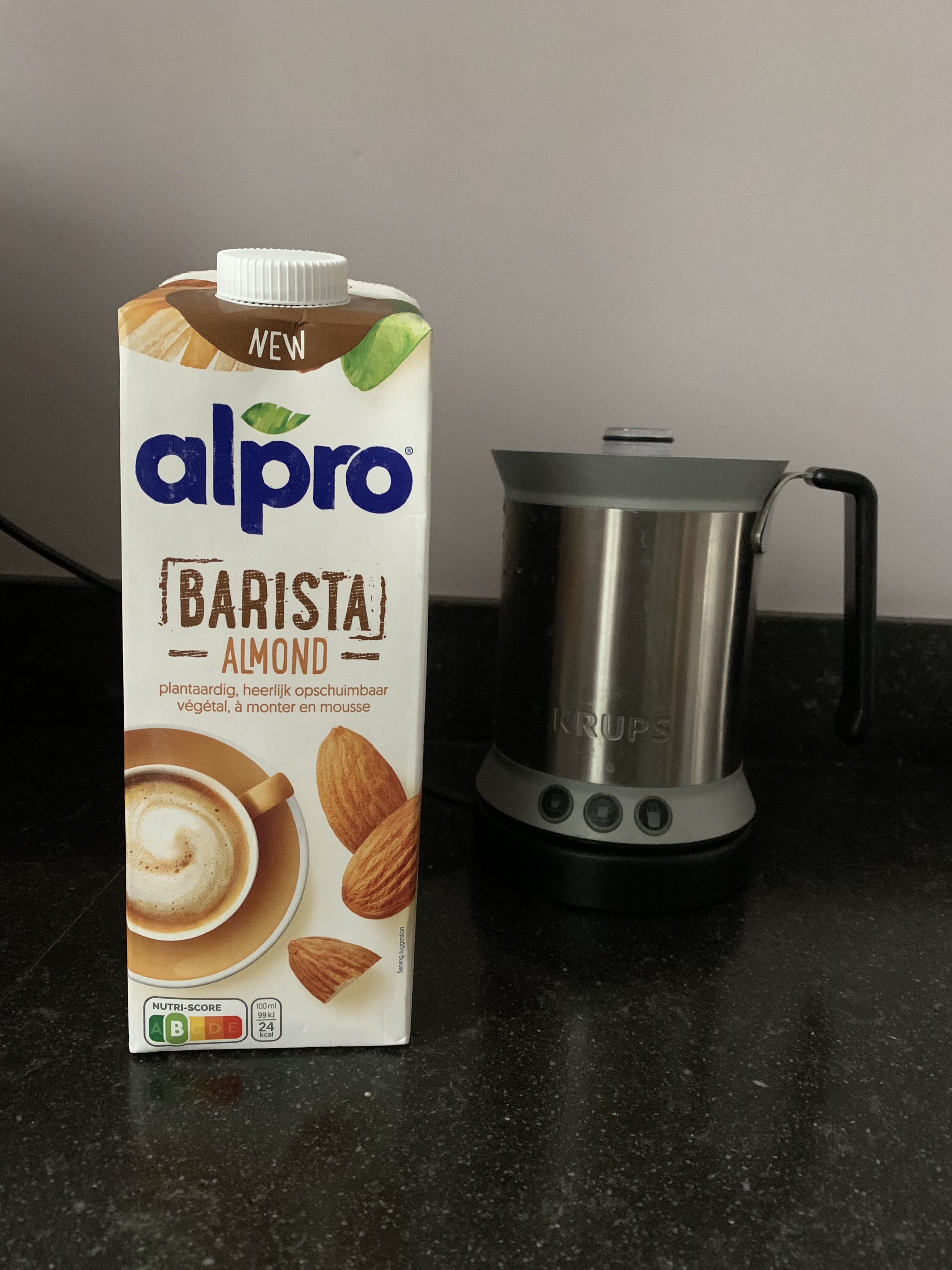 REVIEW: Alpro barista almond, does it really foam well? –